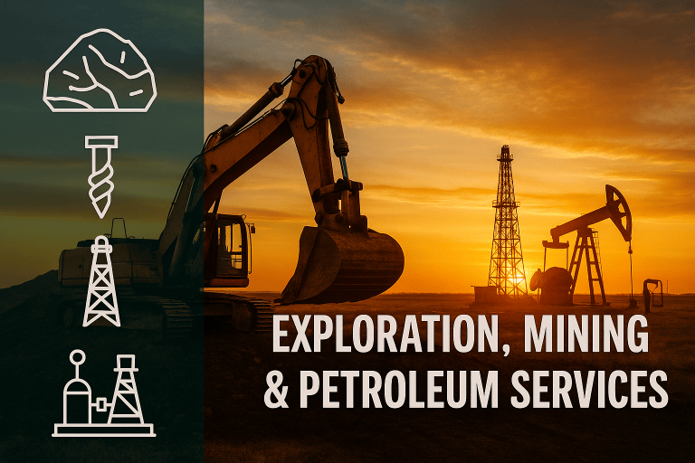 Clarification on scope of support services to exploration, mining or drilling of petroleum crude or natural gas or both.
