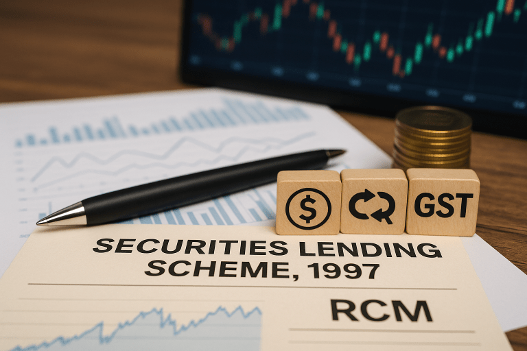 Clarification regarding taxability of supply of securities under Securities Lending Scheme, 1997.