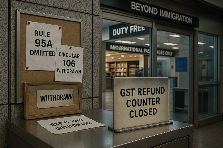 Withdrawal of Circular No. 106/25/2019-GST dated 29.06.2019.