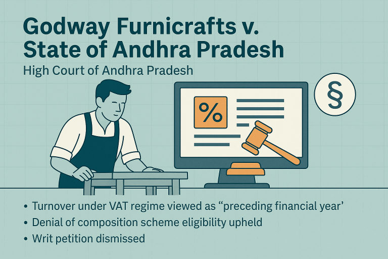Turnover of VAT could not be excluded at the time of computing tax liability under Section 10 of the CGST Act.