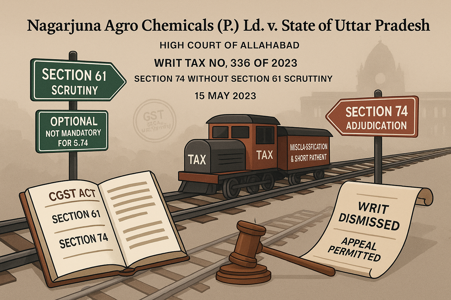 Code Section 61 Proceedings initiated under Section 74 without issuing notice under ...