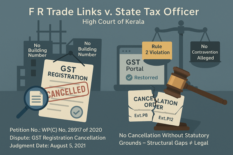 Application of GST Registration could not be rejected merely on the basis of report of Intelligence Officer, Facts to be determined.