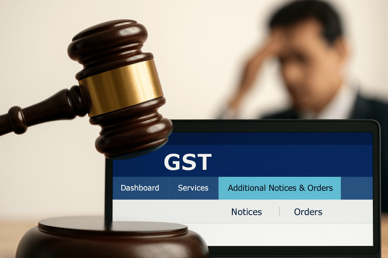 SCN Uploaded on ‘Additional Notices’ Tab Leads to Demand Order Quashed