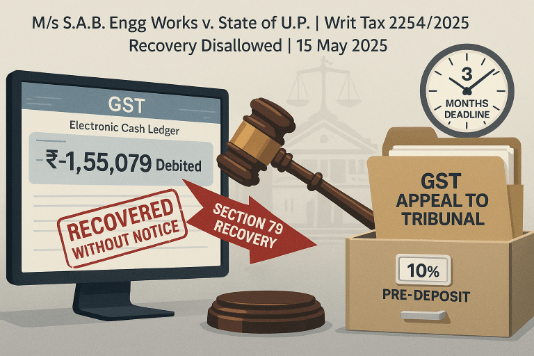 Recovery Within 3 Months Held Invalid Without Reasons or Tribunal Opportunity