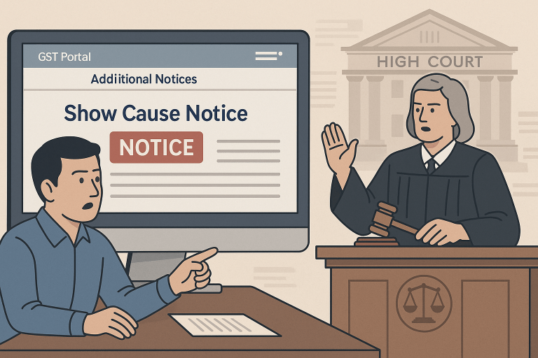 SCN Served via Additional Tab Without Intimation Quashes Demand Order