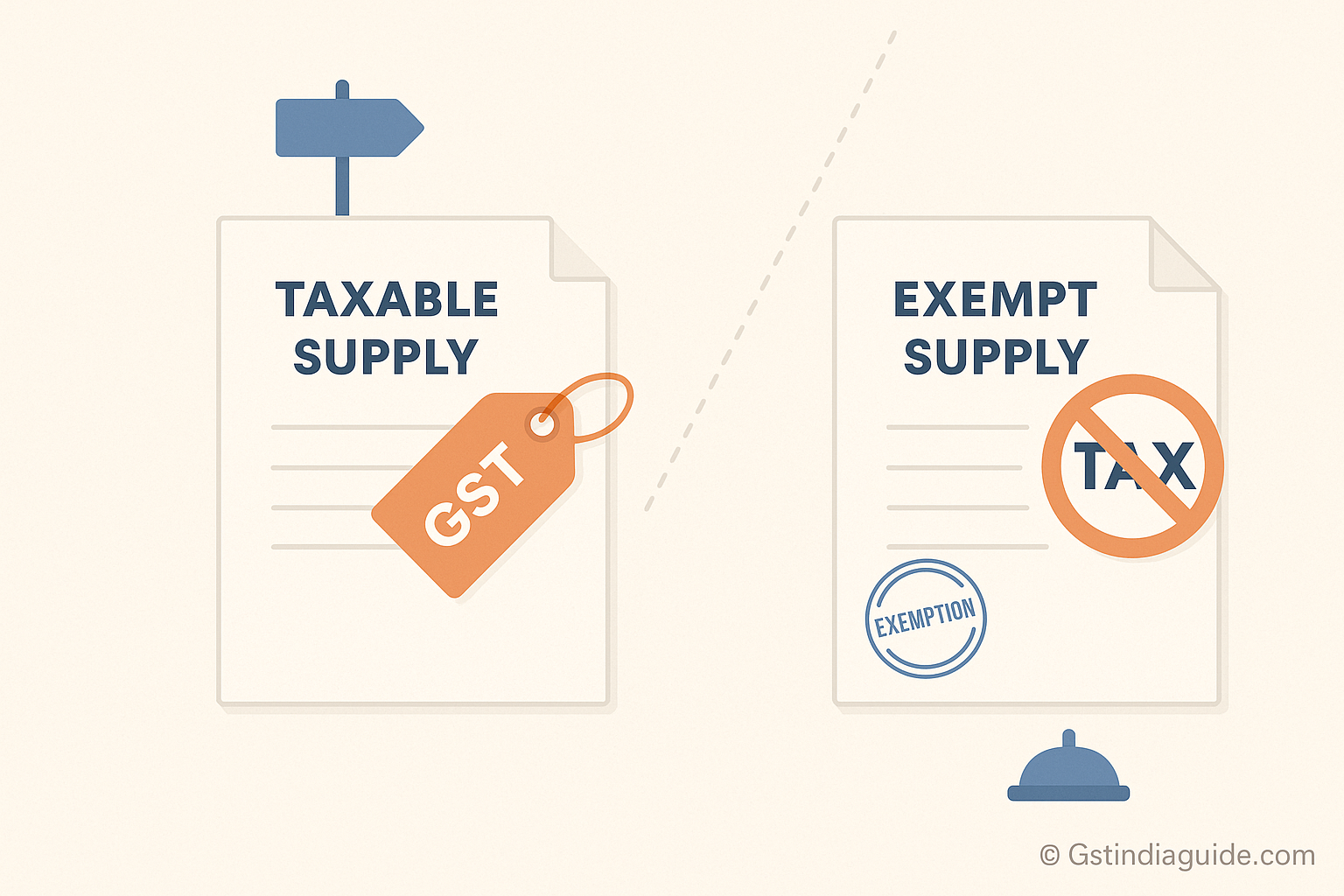 Exemptable Whether an Exempt Supply Retains Its Character as Taxable Supply under ...
