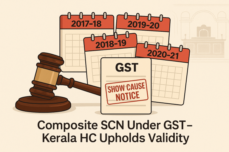 Composite SCN for Multiple Years Not Illegal; Writ Dismissed