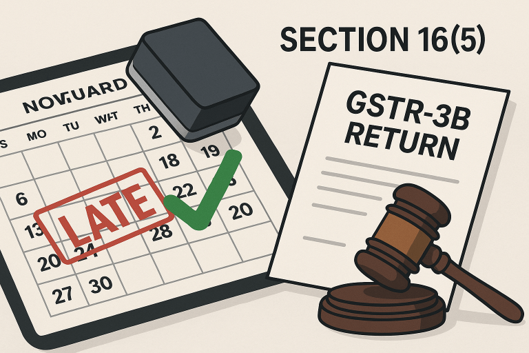 Input Tax Credit Restored Due to Retrospective Extension of Time Limit