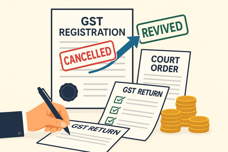 GST Registration Cancellation Revived on Willingness to Comply with Defaults