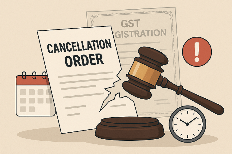 GST Registration Cancellation Set Aside for Lack of Speaking Order