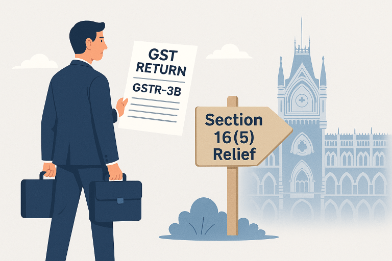 ITC Disallowance Set Aside Due to Applicability of Amended Section 16(5)