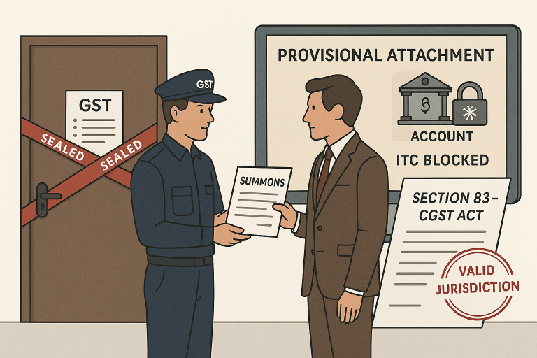 Provisional Attachment by Assistant Commissioner Held Valid under Delegated Powers