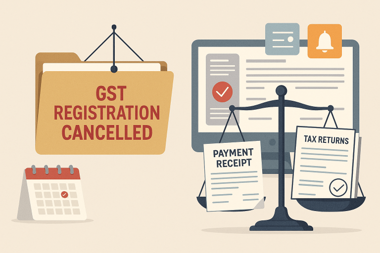 Restoration Permitted Upon Compliance with GST Filing Post-Cancellation