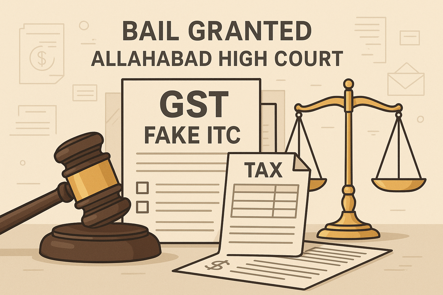 Bail Granted to Accused in Fake ITC Availment Case - GST Indiaguide