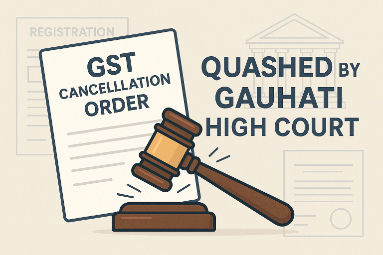 Gauhati HC Quashes Non-Speaking GST Registration Cancellation Order