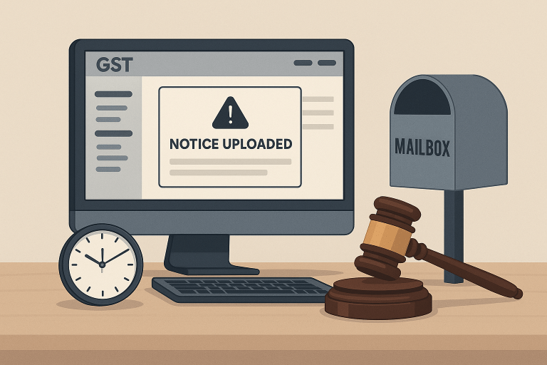 Non-Service of SCN via Valid Mode Vitiates Assessment Order under GST
