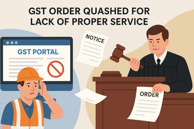 Assessment Order Set Aside Due to Improper Service of Notice