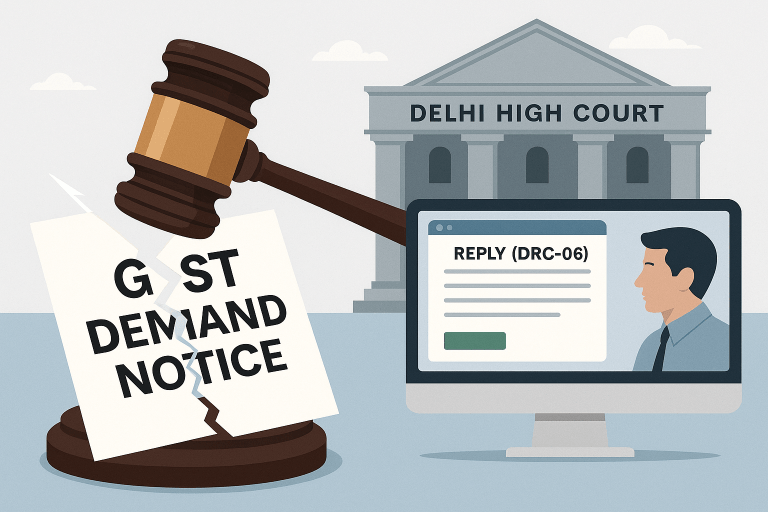 Delhi HC Remands GST Demand Order for Fresh Hearing Due to Ignored Reply