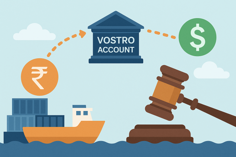 Refund Denial Set Aside: INR Realization through Vostro Account Acceptable under GST
