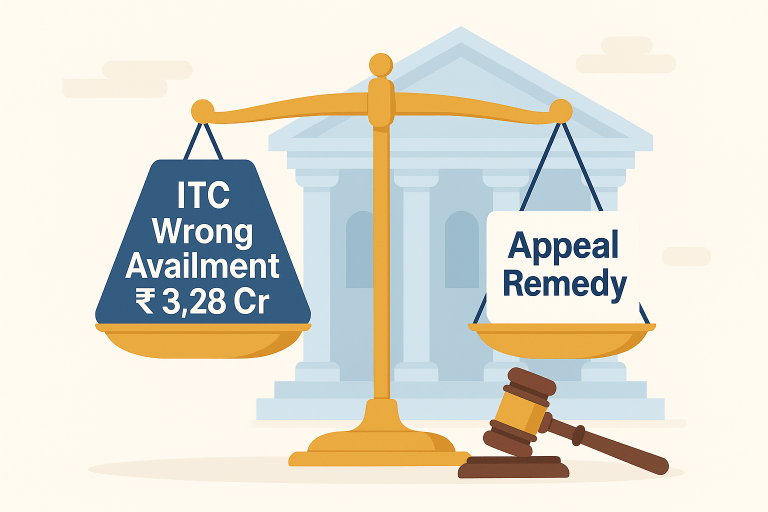 ITI Limited v. Joint Commissioner, Central Tax & Central Excise – Writ Dismissed, Appeal Remedy Directed