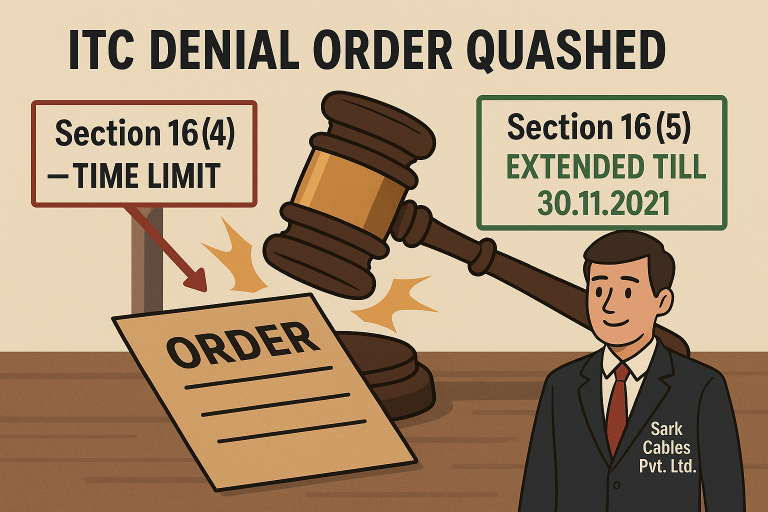 ITC Denial Order Quashed – Matter Remanded for Reconsideration