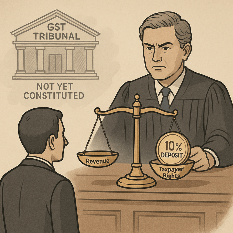 Appeal Allowed with Liberty to Approach Tribunal – Recovery Deferred on Pre-deposit