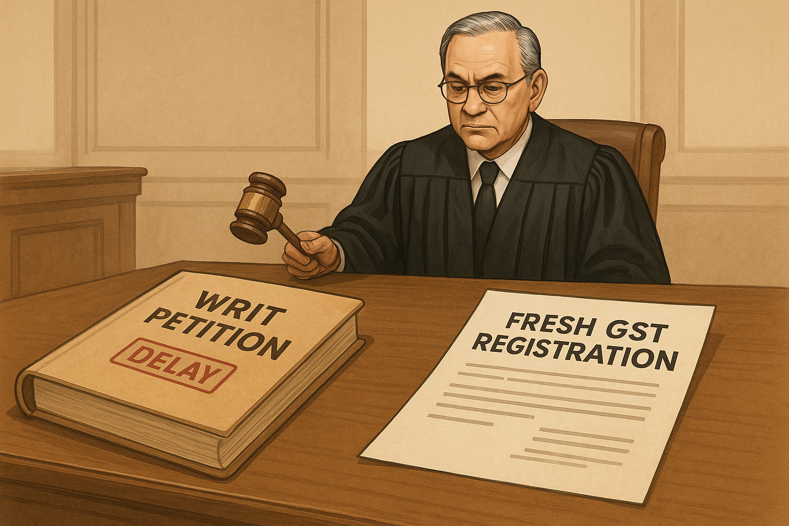 Registration Writ Writ petition dismissed as GST registration cancellation was challenged ...