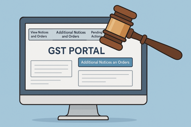 GST demand set aside as order uploaded only under “Additional Notices and Orders” tab deprived assessee of natural justice