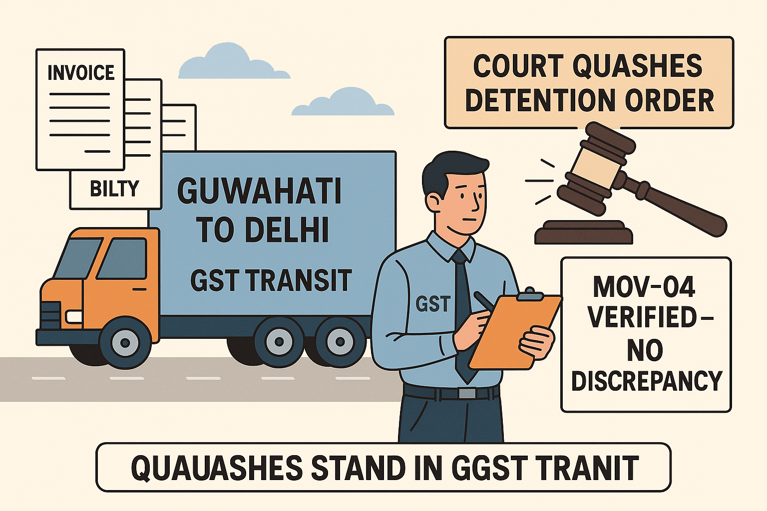 Revenue Cannot Change Stand After Verification in GST Transit Case
