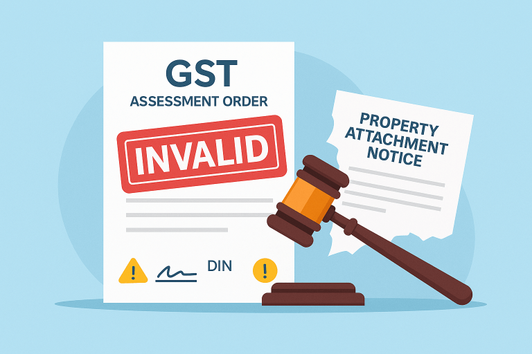 Assessment Order without Signature and DIN Held Invalid