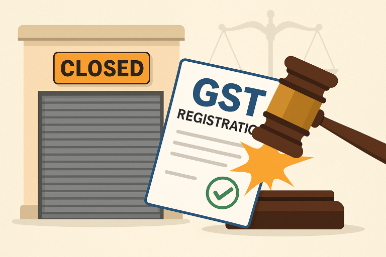 GST Registration Cancellation Quashed Due to Improper Verification