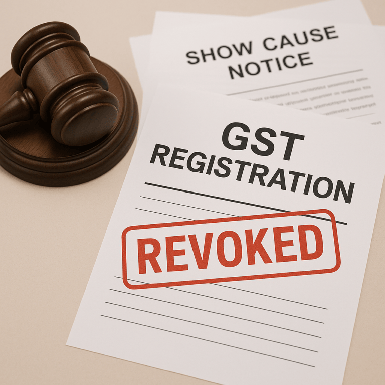 GST registration cancellation quashed as appellate authority travelled beyond show cause notice by relying on ‘red alert’ without opportunity of hearing