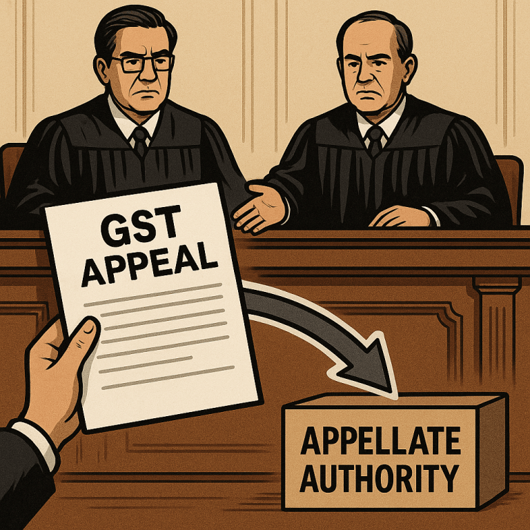 GST appeal dismissed as High Court held proper hearing was granted and remedy lies with statutory appellate forum