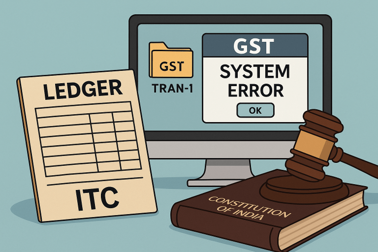 Transitional credit allowed as Court held that technical glitches and death of proprietor could not defeat vested right to carry forward ITC