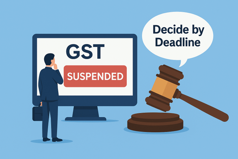 GST suspension cannot be indefinite; Delhi High Court directs department to decide on third SCN after affording reply and hearing