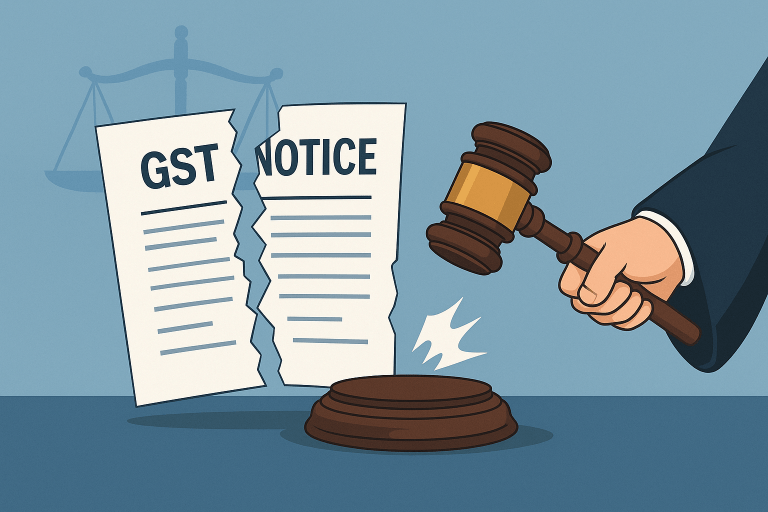 Show cause order set aside as Delhi High Court held non-speaking GST adjudication order violative of natural justice, pending Supreme Court’s decision on validity of time-extension notifications
