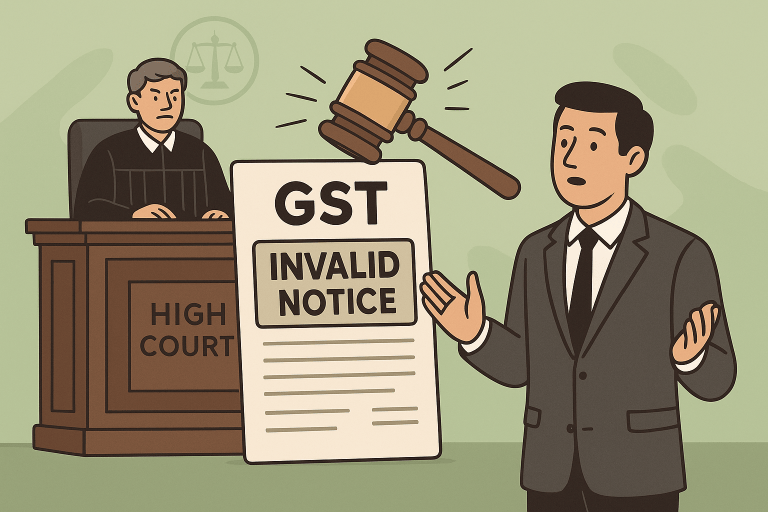GST demand quashed as summary of SCN and order held invalid in absence of proper notice and hearing under Sections 73/74 of CGST Act