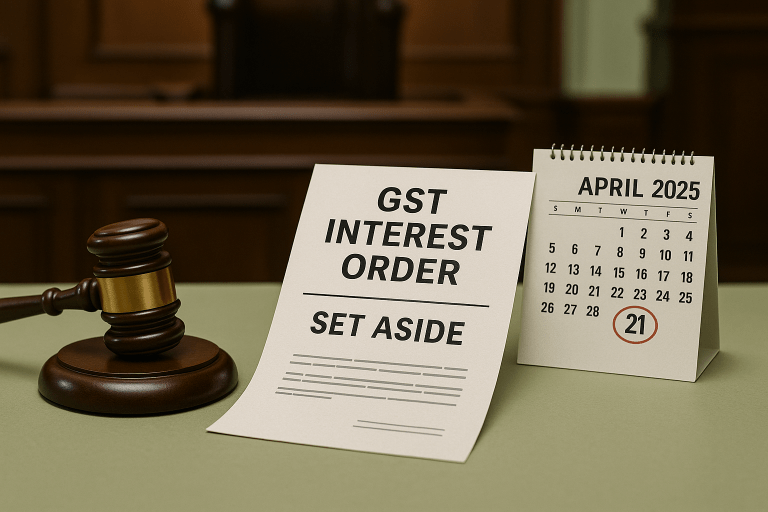 Ex parte GST interest demand set aside as Court grants taxpayer fresh opportunity citing illness and lack of representation