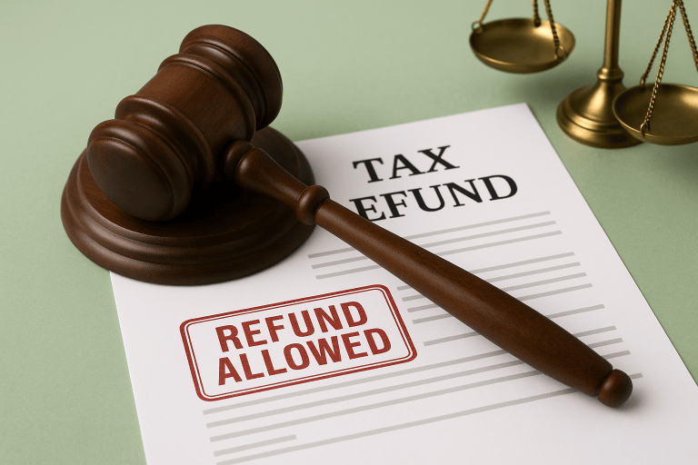 Refund of service tax paid under reverse charge allowed as unjust enrichment was held inapplicable due to error correction in Tribunal’s order