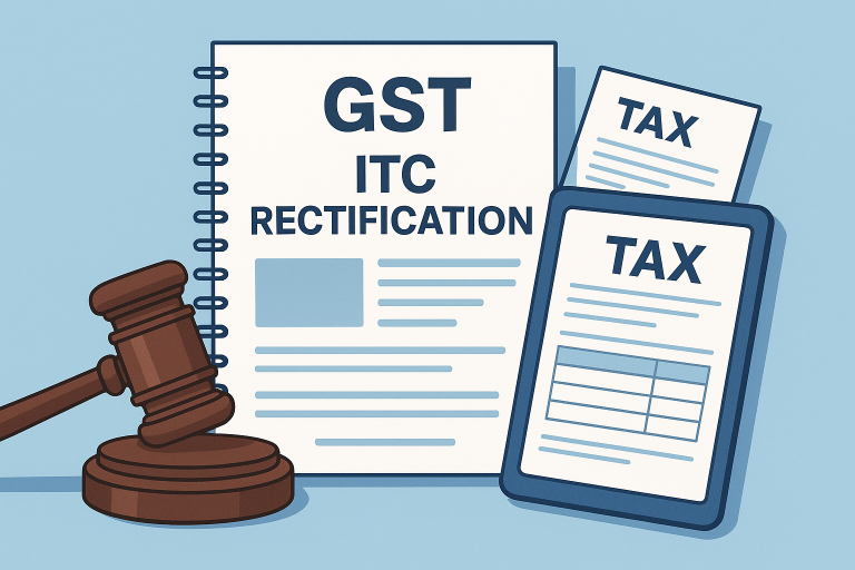 Rectification directed as court held petitioner eligible for ITC benefit under Section 16(5) CGST Act
