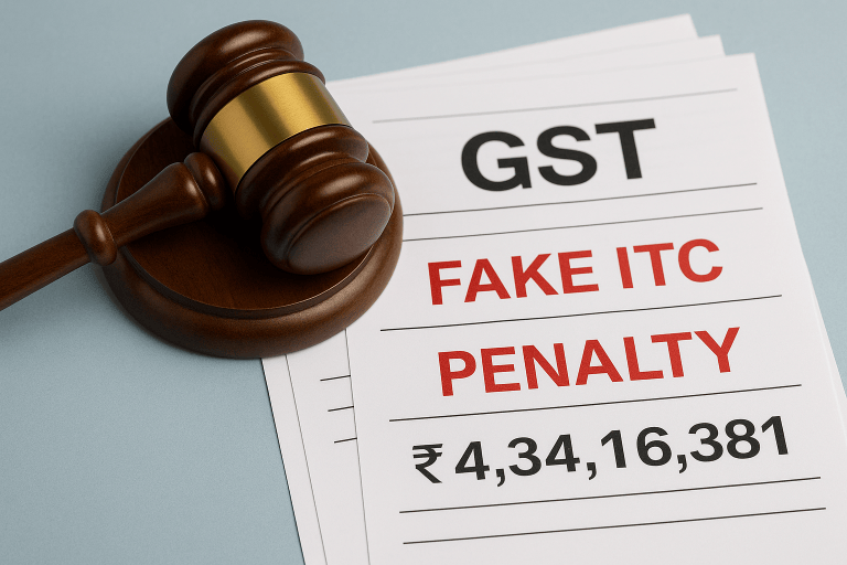 Petition challenging GST penalty dismissed as court held petitioners part of fake ITC syndicate and not mere outsiders