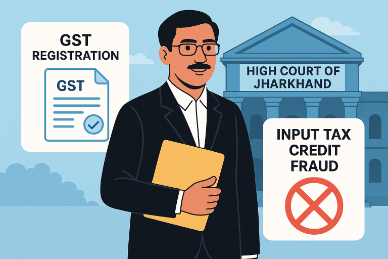 Anticipatory bail granted to tax practitioner as Court held his role limited to GST registration without proof of involvement in fraudulent ITC claim