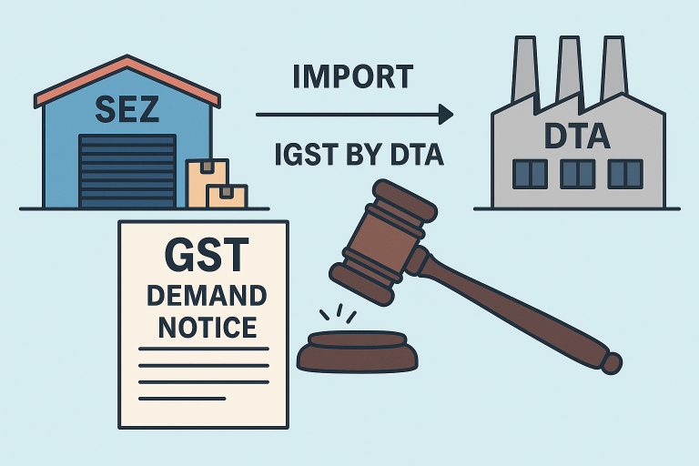 GST demand quashed as SEZ unit was not liable for IGST on DTA clearances and officer failed to consider taxpayer’s reply