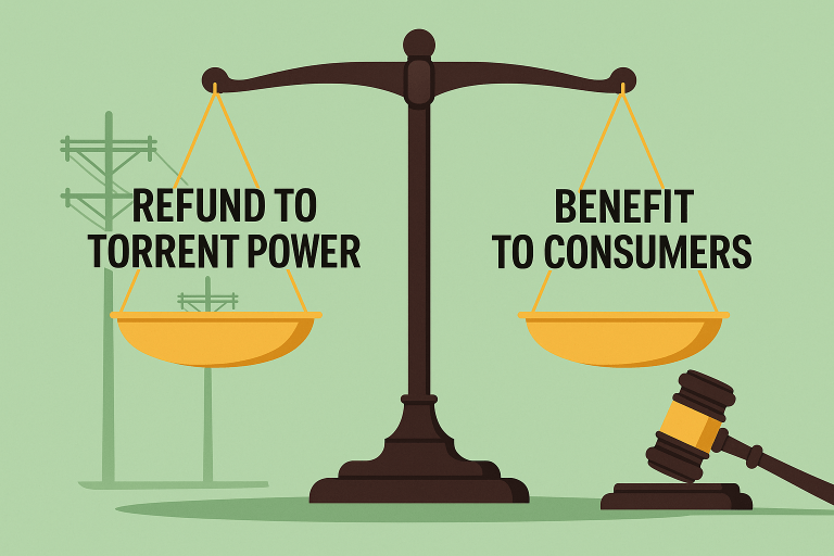 Refund of IGST and service tax on ocean freight directed to be released to Torrent Power, with safeguard that benefit must flow to consumers through tariff adjustment under Electricity Act, avoiding unjust enrichment