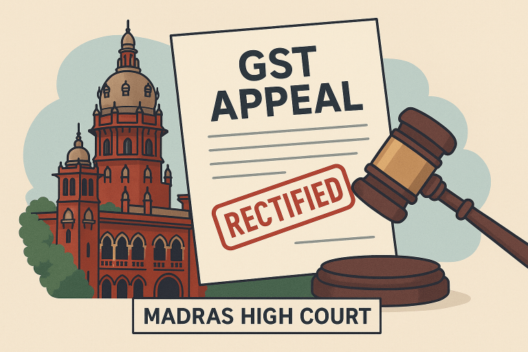 GST appeal rejection on technical ground held unsustainable; Court directs authority to allow rectification of defect and treat limitation from original filing date