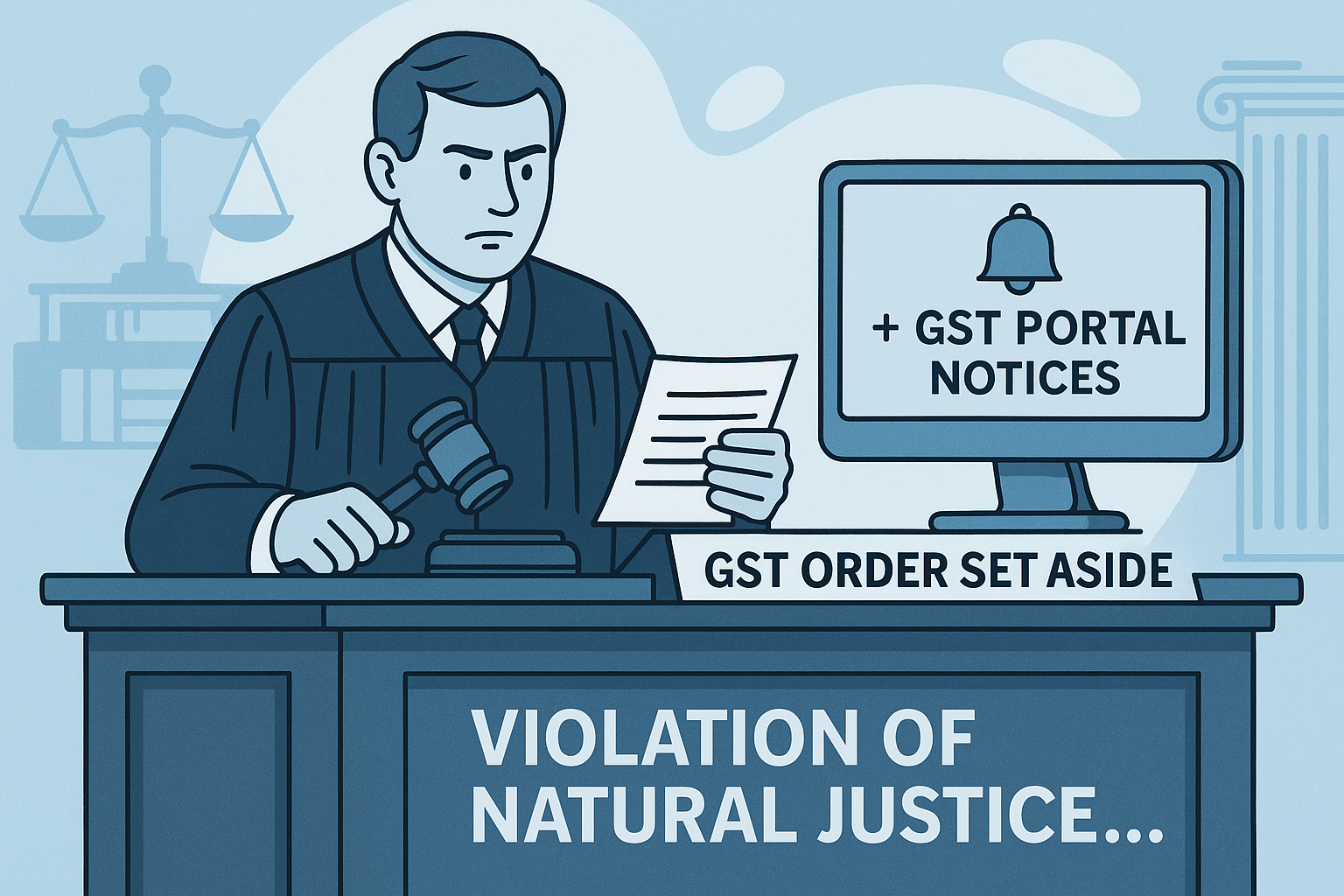 Ex parte GST assessment orders quashed for violation of natural justice ...