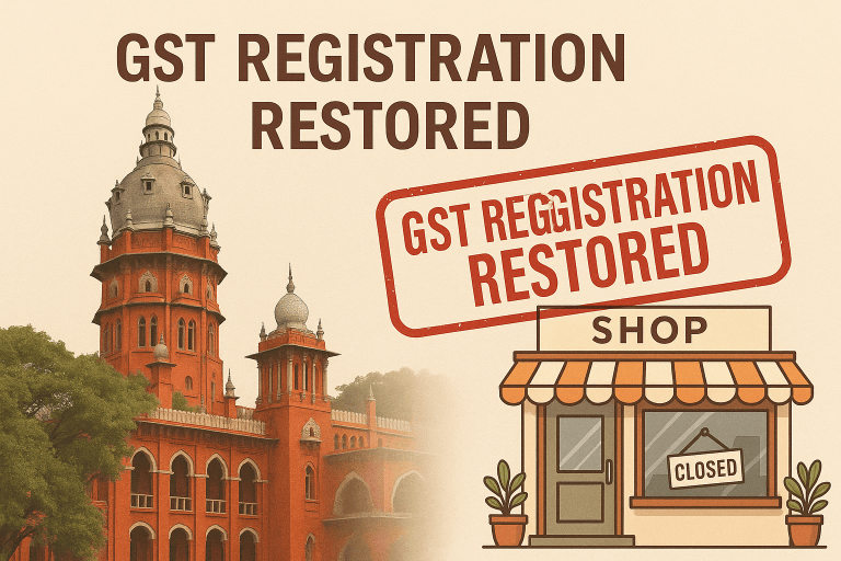GST registration restored as cancellation based on short business closure was held arbitrary and non-application of mind