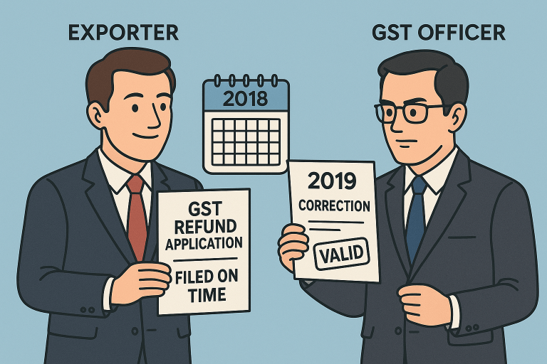 Refund rejection quashed as High Court held limitation must be computed from the original filing date and not from re-submission after deficiency correction
