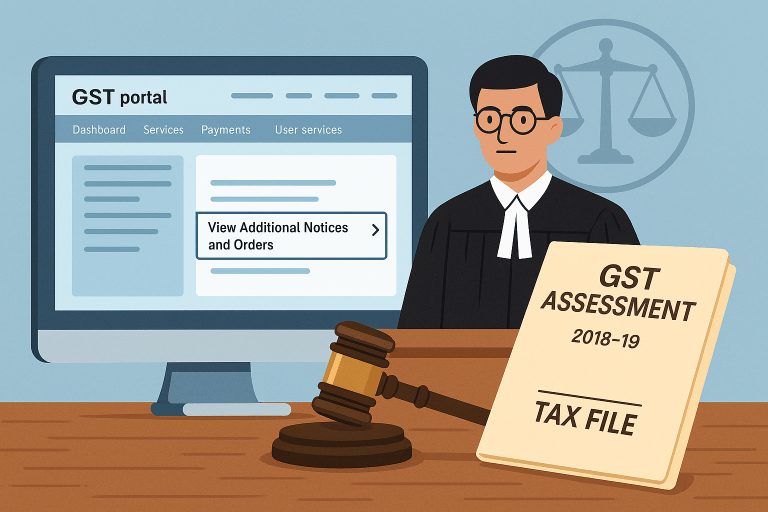 Assessment order set aside as notices were only uploaded in GST portal under ‘additional notices’ tab, denying the taxpayer fair opportunity to respond