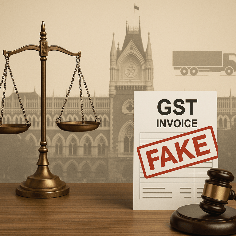 Writ petition dismissed as ITC claim based on fake invoices was unsupported by evidence and petitioner failed to discharge onus of proving genuine transactions